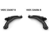 2x Brazos de suspensión SKF I+D para RENAULT CLIO IV, ZOE