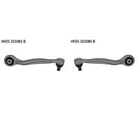 2x Brazos de suspensión SKF Parte delantera I+D para AUDI, VW A6 C6, A8 D3,