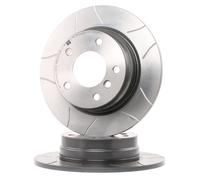 2x BREMBO 08.5366.76 Disco de freno Trasero para BMW 3 Limousine (E46) 280mm