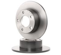 2x BREMBO 08.5743.11 Disco de freno Trasero para VW Passat B5 Variant (3B5)