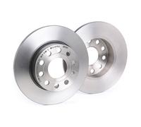2x BREMBO 08.9488.11 Disco de freno Trasero para VW GOLF VI (5K1) TOURAN (1T3)