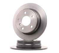 2x BREMBO 08.9580.11 Disco de freno Trasero 258mm