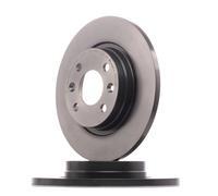 2x BREMBO 08.A268.11 Disco de freno Delantero para RENAULT TWINGO II (CN0) 260mm