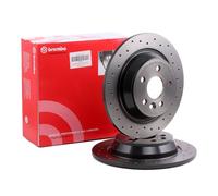2x BREMBO 08.A540.1X Disco de freno Trasero para FORD MONDEO IV Turnier (BA7)