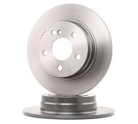 2x BREMBO 08.A737.11 Disco de freno Trasero 278mm