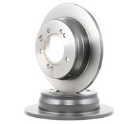 2x BREMBO 08.A869.11 Disco de freno Trasero para HYUNDAI i30 (FD) 262mm