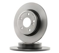2x BREMBO 08.B347.41 Disco de freno Trasero 276mm