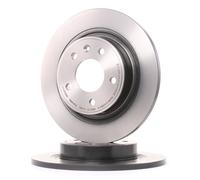 2x BREMBO 08.B351.11 Disco de freno Trasero para OPEL Astra H Caravan (A04)