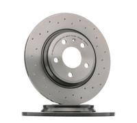 2x BREMBO 08.D060.1X Disco de freno Trasero para VW Polo Classic (6V2) 300mm