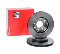 2x BREMBO 09.3090.21 Disco de freno Delantero para CHEVROLET SPARK (M300) 236mm