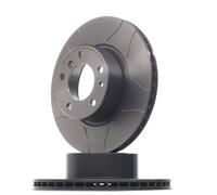 2x BREMBO 09.5142.76 Disco de freno Delantero para BMW 5 Limousine (E34) 7 (E32)