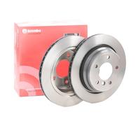 BREMBO Discos de freno para BMW: Série 5 & ALFA ROMEO: 147, GT, 156, GTV, Spider & FIAT: Doblo & ALPINA: B10 (Ref: 09.6841.11)
