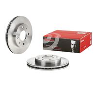 2x BREMBO 09.7043.10 Disco de freno Delantero para VOLVO V40 Familiar (645)