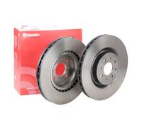 2x BREMBO 09.8004.41 Disco de freno Delantero para ALFA ROMEO MITO (955) 305mm