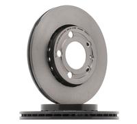 2x BREMBO 09.8483.11 Disco de freno Delantero para VW Polo IV Hatchback (9N, 9A)