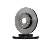 2x BREMBO 09.8665.11 Coated Disc Line Disco de freno Delantero 300mm