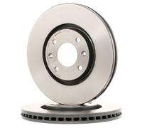 2x BREMBO 09.8760.11 Disco de freno Delantero para OPEL Crossland X (P17) 283mm