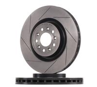2x BREMBO 09.8780.21 Disco de freno Delantero para ASTON MARTIN DB9 Volante