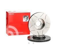 2x BREMBO 09.9078.75 Disco de freno Delantero para RENAULT LOGAN I (LS) 260mm