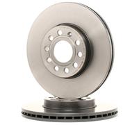 2x BREMBO 09.9145.11 Disco de freno Delantero para VW GOLF VI (5K1) TOURAN (1T3)