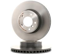 2x BREMBO 09.9172.11 Disco de freno Delantero para BMW 5 Sedán (E60) 324mm
