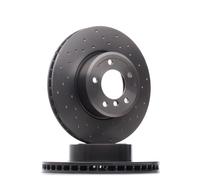 2x BREMBO 09.9172.1X Disco de freno Delantero para BMW 5 Sedán (E60) 324mm