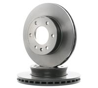 2x BREMBO 09.9508.11 Disco de freno Delantero para VW CRAFTER 30-35 Bus (2E)