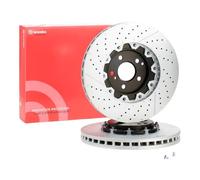 BREMBO Discos de freno para MERCEDES-BENZ: Classe C, Classe CLK, Classe E, Classe CLS, Classe SL, 129 Series, Classe SLK (Ref: 09.9764.23)