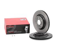2x BREMBO 09.9827.11 Disco de freno Trasero para VOLVO XC90 I (275) 308mm