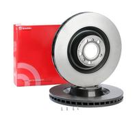 2x BREMBO 09.9915.11 Disco de freno Delantero para AUDI A6 Avant (4F5, C6) 360mm
