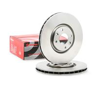 2x BREMBO 09.A185.14 Disco de freno Delantero para OPEL Corsa F Hatchback (P2JO)