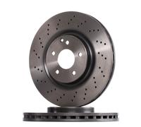 2x BREMBO 09.A448.21 Disco de freno Delantero 330mm