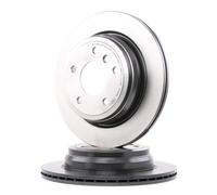 2x BREMBO 09.B338.21 Disco de freno Trasero para BMW 3 Touring (E91) X1 (E84)