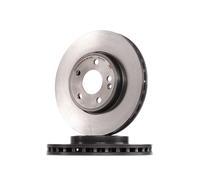 2x BREMBO 09.B344.41 Disco de freno Delantero 295mm