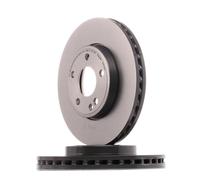 2x BREMBO 09.B436.41 Disco de freno Delantero 295mm