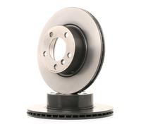 2x BREMBO 09.C114.11 Disco de freno Delantero para BMW 3 Touring (F31) 300mm