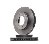 2x BREMBO 09.C424.11 Disco de freno Delantero para FORD RANGER (TKE) 302mm