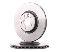 2x BREMBO 09.C542.21 Disco de freno Delantero para VOLVO V50 (545) S40 II (544)