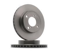 2x BREMBO 09.D572.11 Disco de freno Delantero para SUZUKI IGNIS (MF) 231mm