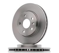2x Disco de freno ventilación interna 09.A969.10 BREMBO para SAAB OPEL CHEVROLET