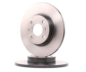 2x BREMBO Disco de freno Ø257mm Altura: 41mm Espesor: 12mm macizo || 08.5086.11