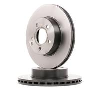 2x BREMBO Disco de freno Delantero 288mm 09.A736.11