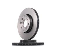 2x BREMBO Disco de freno Delantero adecuado para MERCEDES-BENZ Citan Furgoneta