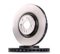 2x BREMBO Disco de freno Delantero adecuado para MERCEDES-BENZ Clase M (W163)