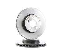 2x BREMBO Disco de freno Delantero adecuado para MERCEDES-BENZ Clase V (W447)