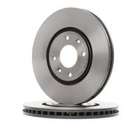 2x BREMBO Disco de freno Delantero adecuado para PEUGEOT 406 (8B) 283mm