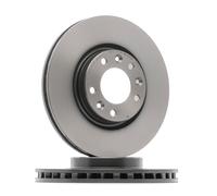 2x BREMBO Disco de freno Delantero adecuado para PEUGEOT Rifter MPV 283mm