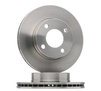 2x BREMBO Disco de freno Delantero para AUDI 80 B4 Sedán (8C, 8C2) 256mm