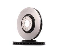 2x BREMBO Disco de freno Delantero para AUDI A4 B7 Avant (8ED) A4 B7 Sedán (8EC)