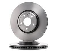 2x BREMBO Disco de freno Delantero para AUDI A4 B8 Avant (8K5) A4 B8 Sedán (8K2)